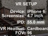 The Setup Screen