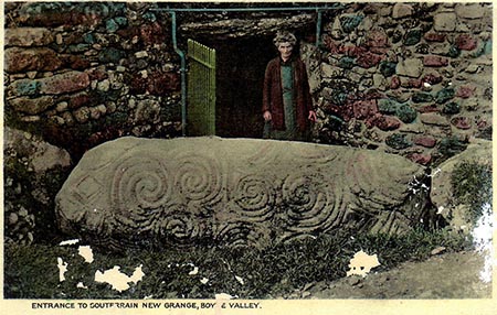 postcard of Mrs Hickey